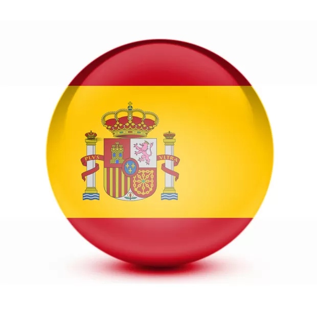 bandera españa redonda