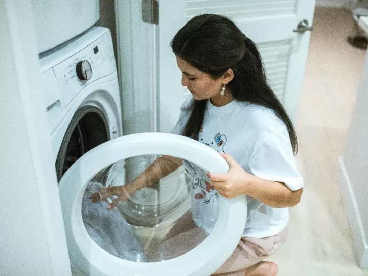 casaca blanca mujer