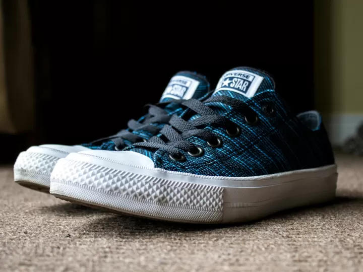 converse plataforma azul