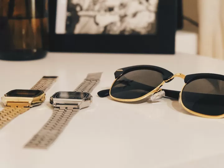 gafas de sol blanco