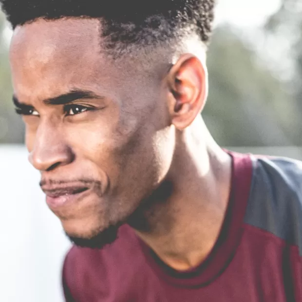 medias negras futbol