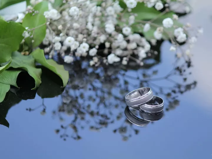 pendientes boton plata