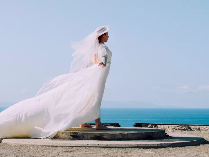 zapatos novia azul cielo