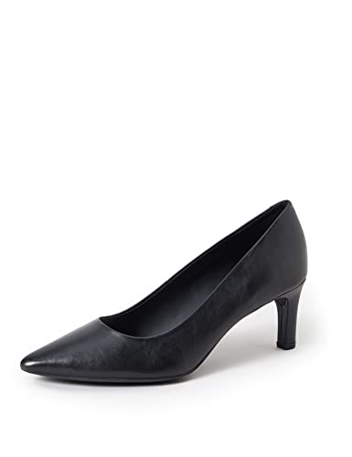 Geox D Bibbiana A, Zapatos para Mujer, Negro (Black), 38 EU