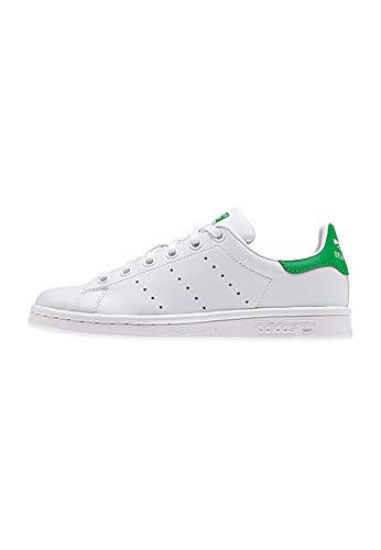 adidas Stan Smith, Zapatillas Unisex Adulto, Blanco Footwear White Footwear White Green 0, 38 EU