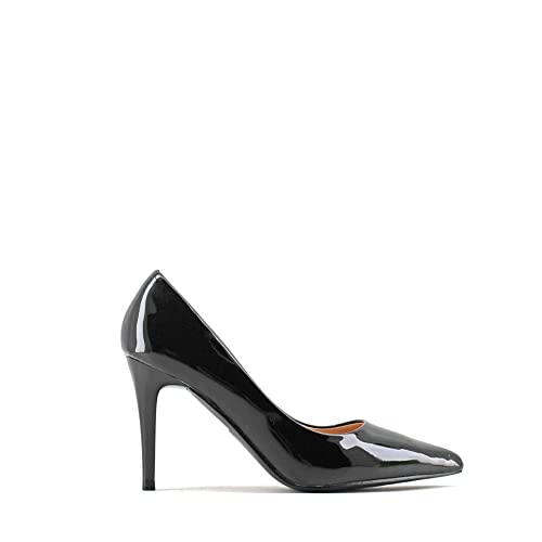 MODELISA - Zapato De Tacón Fino Salón para Vestir Mujer (Negro, Numeric_39)