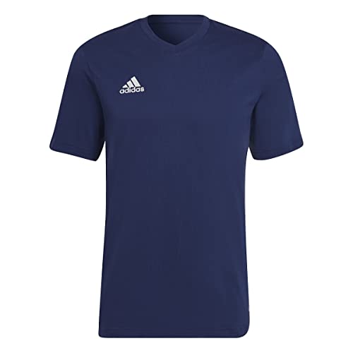 adidas Entrada 22, Camiseta Hombre, Team Navy Blue 2, L