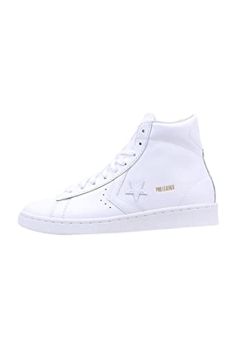 Converse Pro Leather, Zapatillas de Gimnasio Unisex Adulto, Color Blanco, 35.5 EU