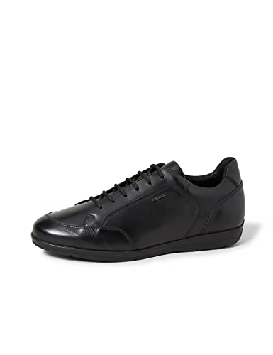 Geox U Adrien E, Zapatos Hombre, Negro, 41 EU