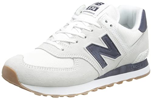 New Balance NB 574, Sneakers Hombre, Blanco (White TF2), 45.5 EU