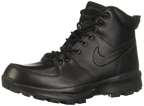 Nike Manoa Leather, Walking Shoe Hombre, Negro Black Black 003, 41 EU, negro black black 003