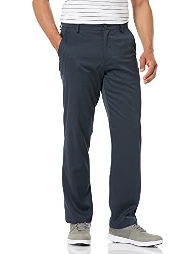 Amazon Essentials Pantalón de Golf Elástico de Ajuste Clásico (Disponible en Talla Grandes y Largos Especiales) Hombre, Azul Marino, 40W / 32L