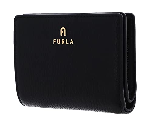 Furla Vitello St. Eracle Compact Wallet S Nero