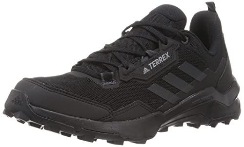 adidas Terrex AX4, Zapatillas de Senderismo Hombre, NEGBÁS/Carbon/Gricua, 44 EU