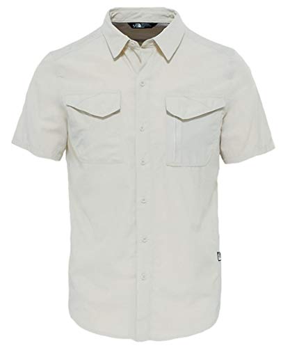 The North Face Sequoia Camisa Casual, Hombre, Beige (Rainy Day Ivory), NA (Tamaño del Fabricante:S)