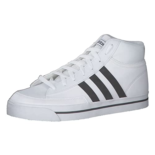 adidas Retrovulc Mid, Skate Shoe Hombre, Cloud White/Core Black/Grey, 44 EU
