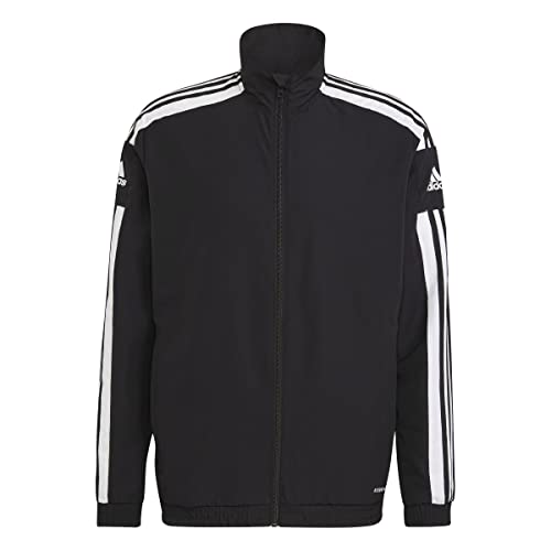 adidas SQ21 PRE JKT Jacket, Mens, Black/White, M