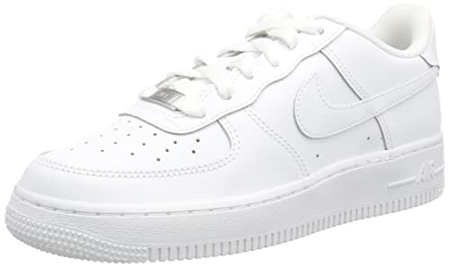 Nike Air Force 1 LE (GS), Zapatillas de básquetbol, White/White, 35.5 EU