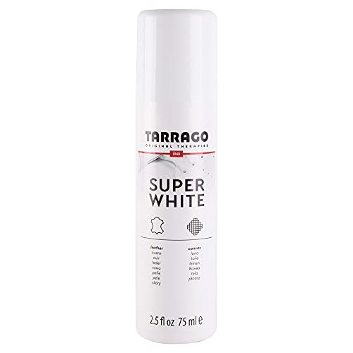 Super White 75 ml | Blanqueador para Calzado | Apto para cualquier Superficie: Cuero, Piel Lisa, Piel Sintética y Lona | Para Zapatos y Zapatillas