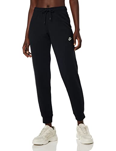 NIKE Sportswear Essential W Pnts Pantalones de Deporte, Mujer, Negro (Black/White), S