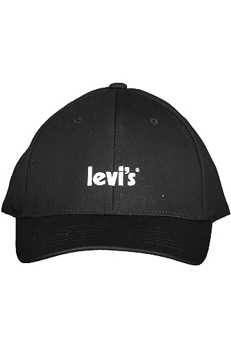 Levi's Poster Logo Flexfit Cap Gorra de bisbol, Black Normal, Talla única para Hombre