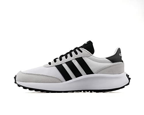 adidas Run 70s, Sneaker Hombre, FTWR White/Core Black/Dash Grey, 42 2/3 EU