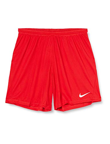Nike M NK Dry Park III Short Nb K - Pantalones Cortos de Deporte, Hombre, Rojo (University Red/ White), L