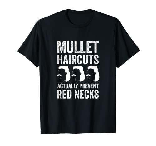 Los cortes de pelo salmonetes evitan los cuellos rojos Camiseta