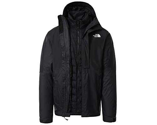 THE NORTH FACE New Dryvent Down Chaqueta, Gris y Negro, Extra-Small para Hombre