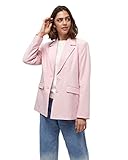 Minus Lubina Blazer, Blazer para Mujer, Rosa (6029 Orchid pink), 36