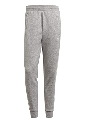 adidas 3-Stripes Pant Pants, Mens, Medium Grey Heather, X-Large