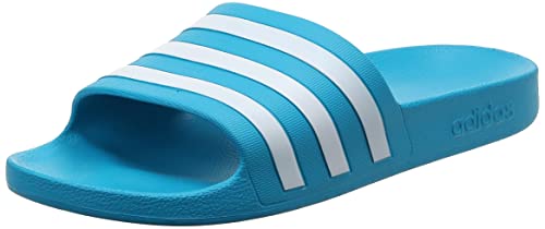 adidas Adilette Aqua, Chanclas Unisex Adulto, Solar Blue Footwear White Solar Blue, 47 EU