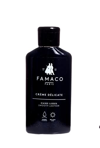 Famaco Black Creme - Limpiador de piel delicado, suavizante y nutritivo, 125 ml