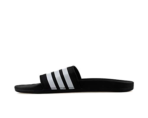 adidas Adilette Comfort, Zapatos de playa y piscina Hombre, Negro Core Black Footwear White Core Black 0, 43 1/3 EU