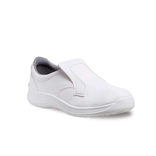 Zapatos de Seguridad S2 Alba & N W10 Blanco Cook CASEARIA (47 EU)