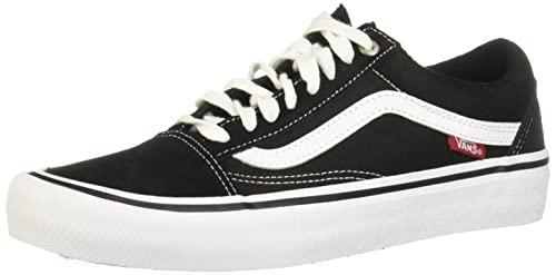 Zapatillas Vans Old Skool Pro, color negro y blanco, color Negro, talla 40