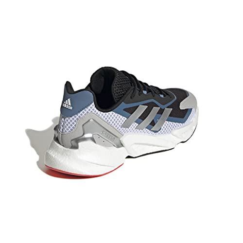 adidas X9000L4 U, Sneaker Hombre, Core Black/Silver Met./Altered Blue, 42 2/3 EU