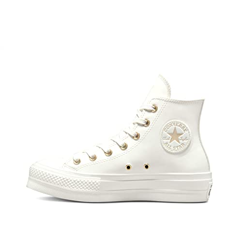 CONVERSE - Sneakers donna bianco Chuck Taylor All Star Lift Platform - 37