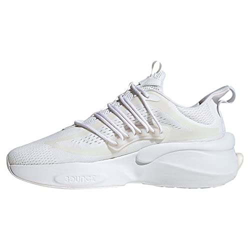 adidas AlphaBoost V1, Sneaker Hombre, FTWR White/Core White/Chalk White, 44 2/3 EU