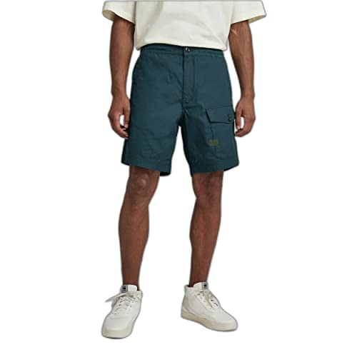G-STAR RAW Shorts Sport Trainer Pantalones Cortos, Azul (Nitro 9706-1861), 31W para Hombre