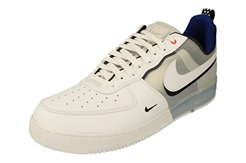 NIKE Air Force 1 React Hombre Trainers DH7615 Sneakers Zapatos (UK 17 US 18 EU 52.5, White Light Photo Blue 101)
