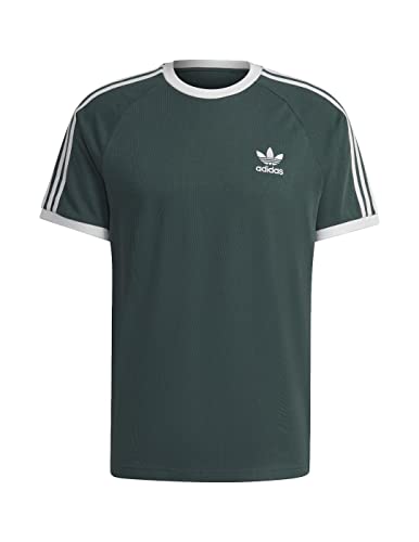 Camiseta adidas 3-Stripes Verde de Hombre. M