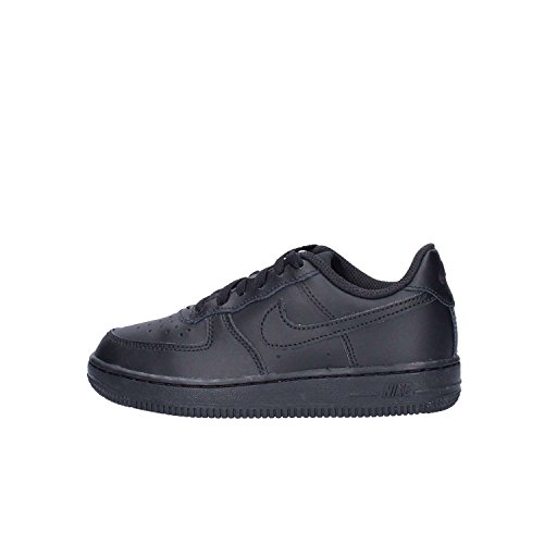 Nike Force 1 (PS), Sneaker, Negro (Black/Black 009), 30 EU