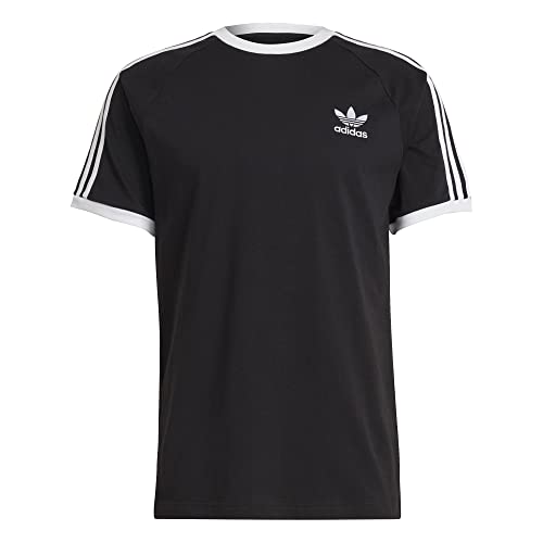 Adidas Camiseta modelo 3-STRIPES TEE, color Negro, talla M
