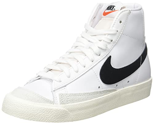 Nike W Blazer Mid '77, Zapatillas de básquetbol Mujer, White Black Sail, 38.5 EU