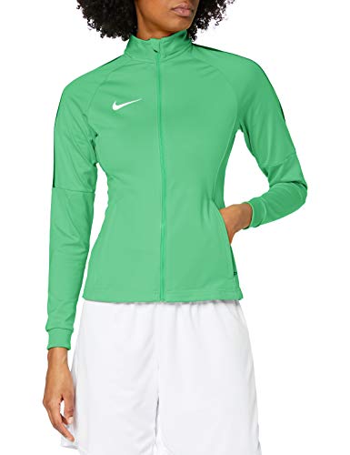 Nike W NK Dry Acdmy18 Trk Jkt K Sport jacket, Mujer, Lt Green Spark/ Pine Green/ White, L