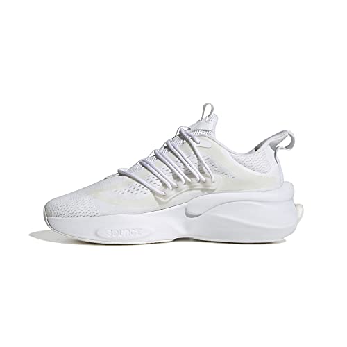 adidas AlphaBoost V1, Sneaker Hombre, FTWR White/Core White/Chalk White, 44 2/3 EU