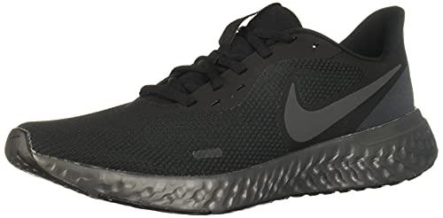 Nike Revolution 5, Zapatillas Hombre, Black Anthracite Grey, 44 EU