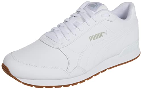PUMA St Runner V2 Full L, Sneaker Unisex Adulto, Blanco White-Gray Violet, 45 EU