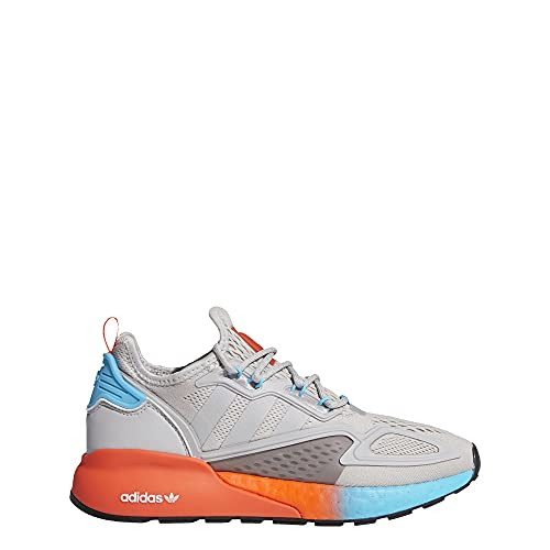 adidas Zapatos para mujer Originals Zx 2k Boost para correr Fy0606 talla, gris (Gris/Gris/Cian), 36.5 EU